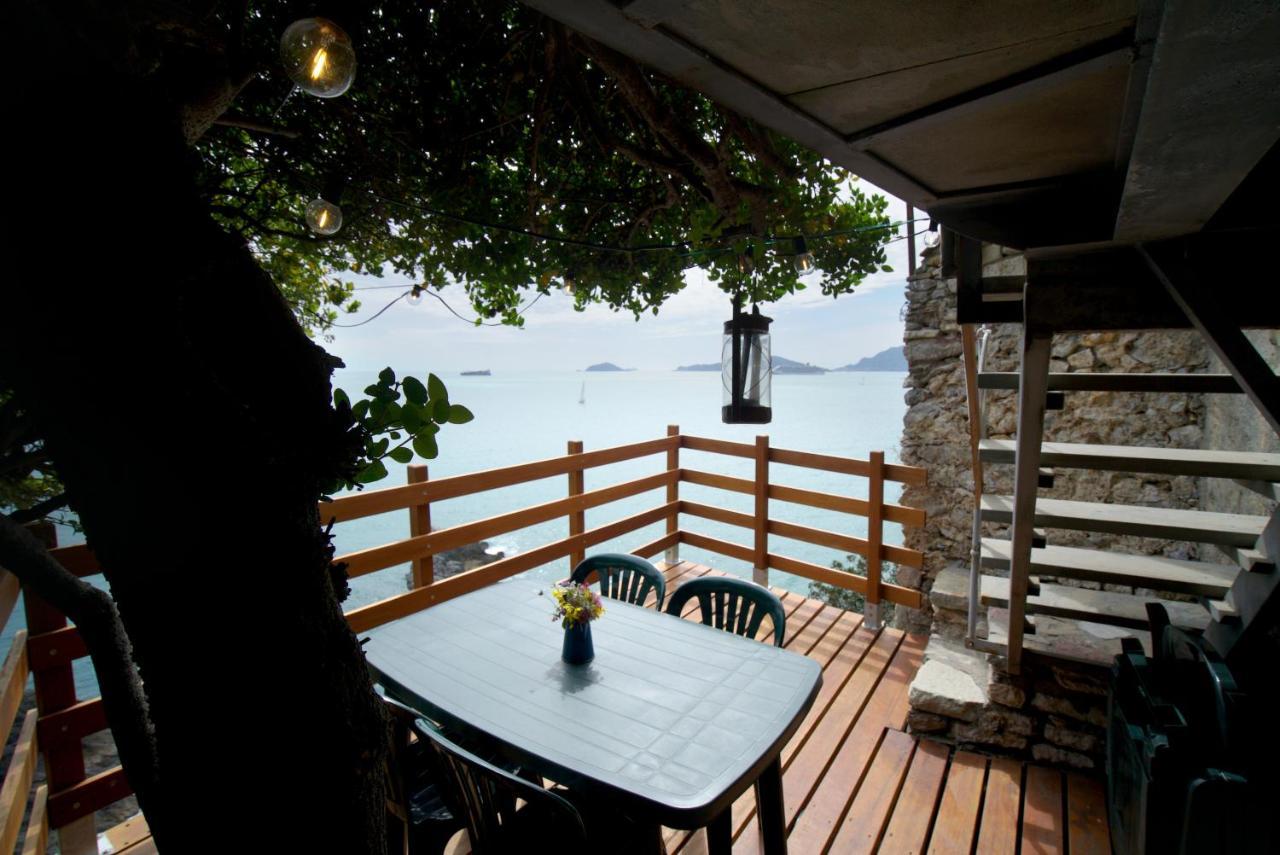 Borgo Antico - Casa Delle Onde Villa Tellaro Buitenkant foto